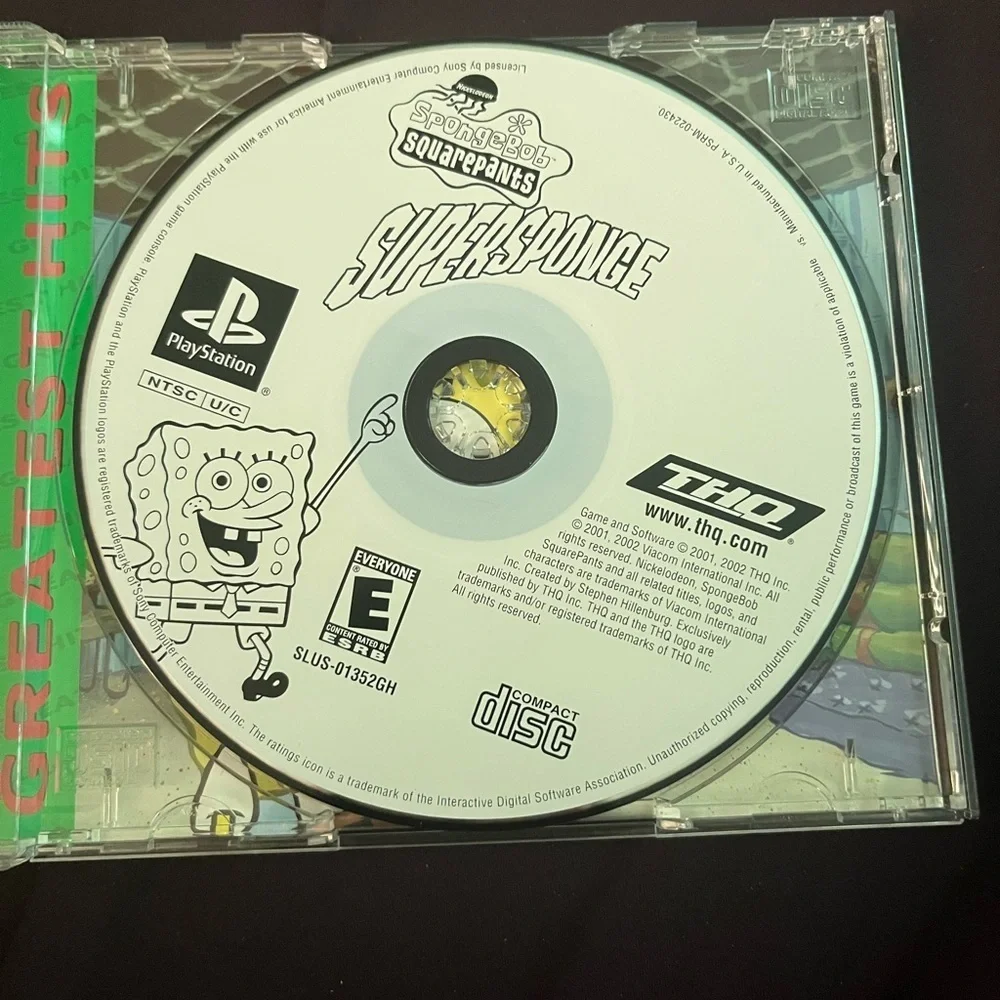 PlayStation SpongeBob SquarePants Supersponge Game - Picture 5 of 8